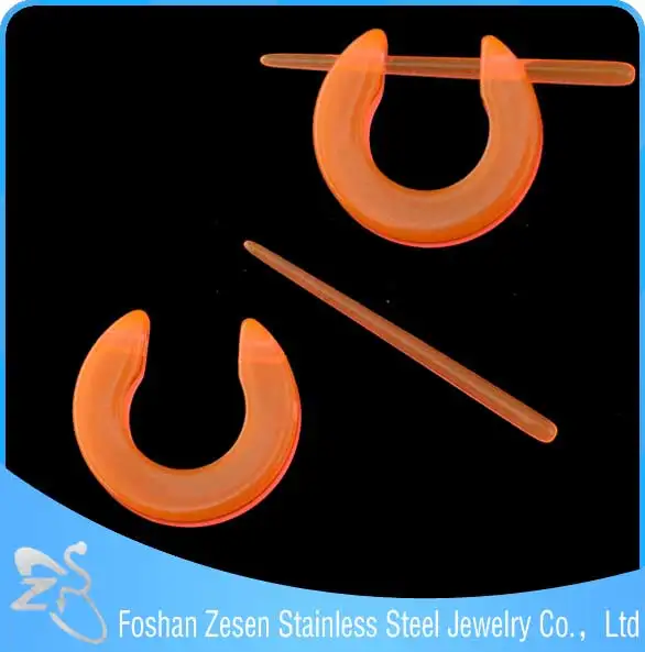 Wholesale Nipple Stretching Jewelry Piercing Glitter Seashell Nipple Rings