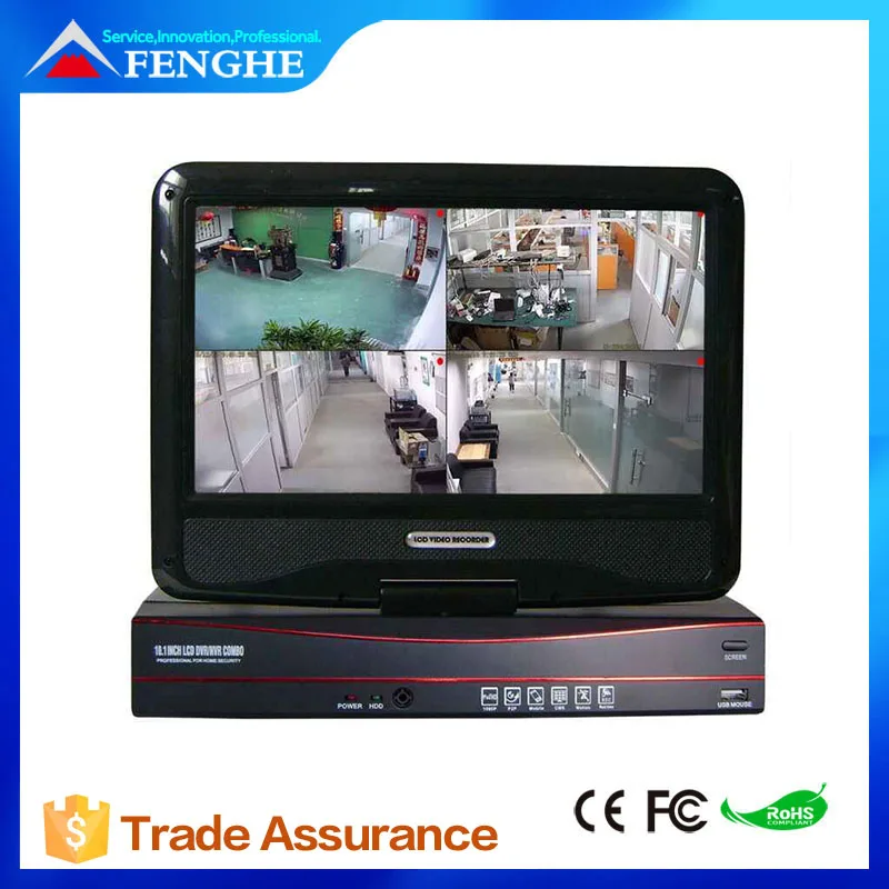 
Fenghe 4ch 10 inch monitor wireless camera system 