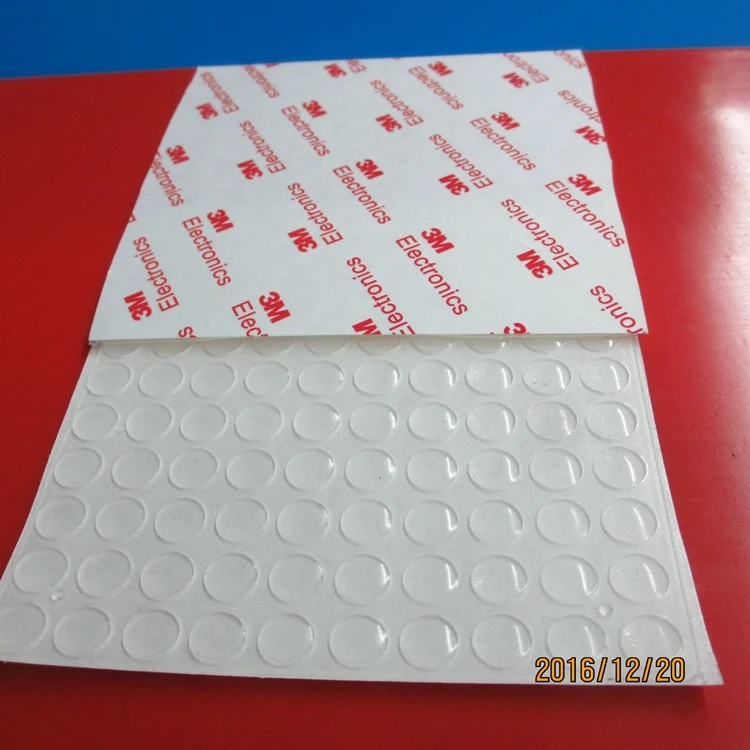 
High Sticky Adhesive Silicone Rubber Feet Pads Anti-Skidding 
