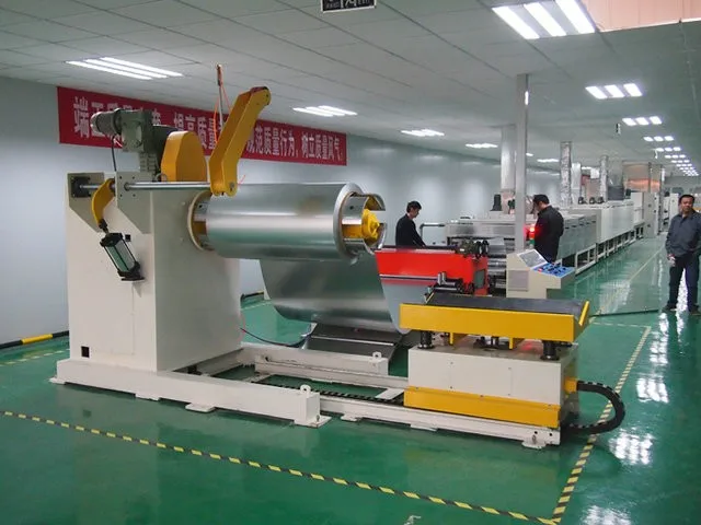 
Sheet Metal Uncoiler Decoiler For Coil Handing Equipment with loading car 