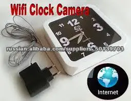 720p беспроводной часы WiFi дверной звонок мощность подключаемых DVR H264 Vatop скрытую камеру Сделано в Китае