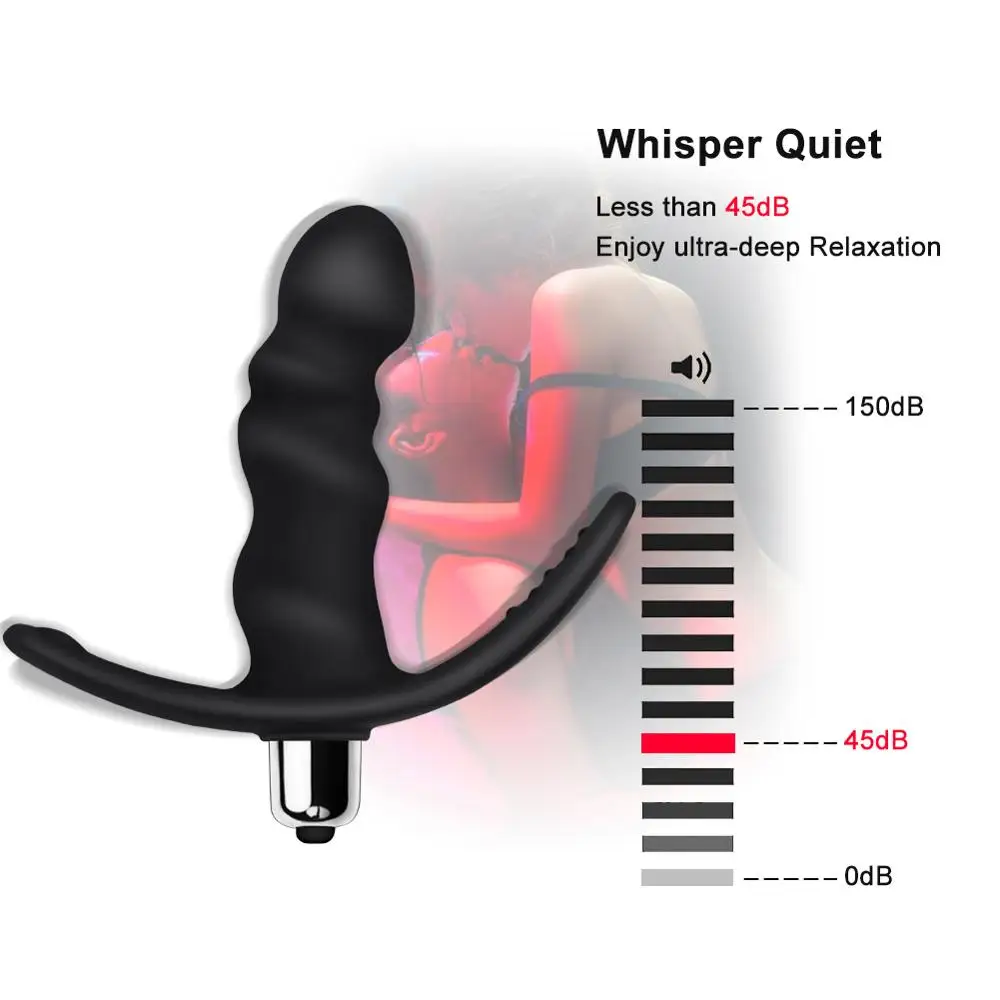 Заводская цена, секс-игрушки, вибратор для мужчин, 16 скоростей вибрации, Водонепроницаемая силиконовая Анальная пробка