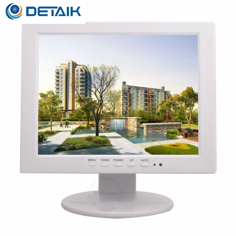 Detaik 10 дюймов HD видеонаблюдения ЖК-монитор с вход VGA BNC