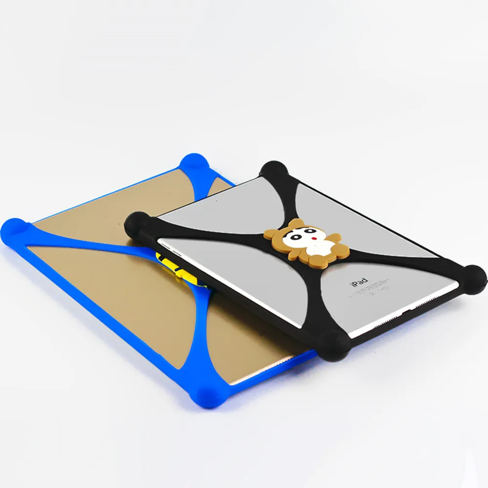 Wholesale Tablet Cases 10.1 Silicone Rugged Tablet Case Cute 3D Tablet PC Case