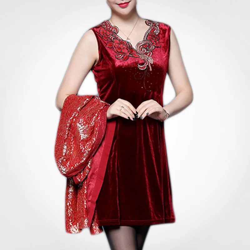 
Hot Sales From China Supplier lace Ladies Formal Wears Of The Bride Suit Dress 