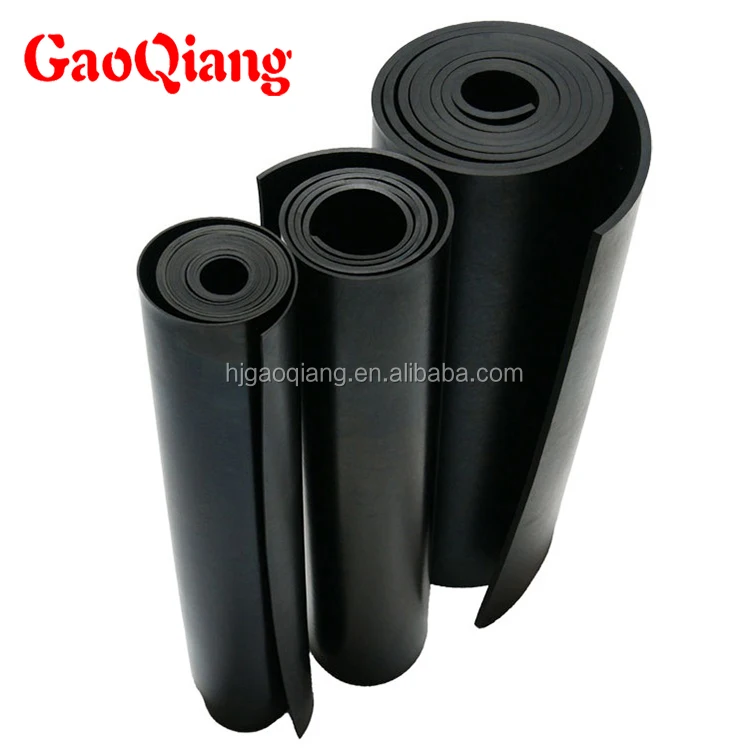 China factory wholesale black Anti-aging epdm rubber sheet