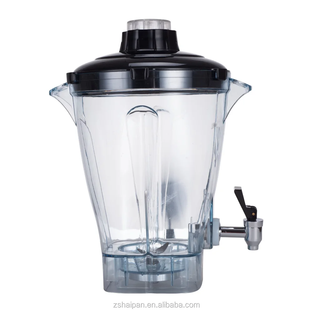 
OEM Factory Stainless Steel Blade BL-6A 6L Multifunctional Commercial Juice Smoothie Blender with Tap 