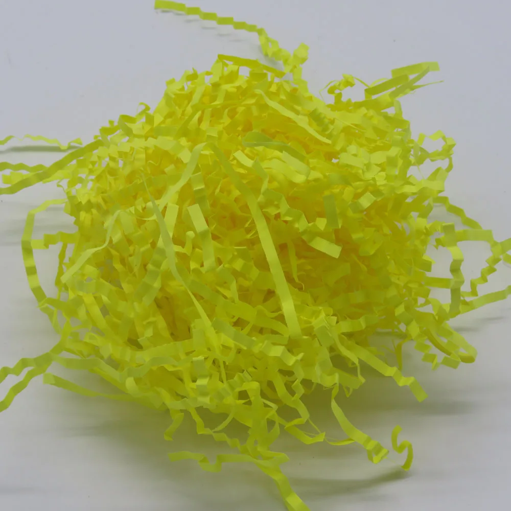 Environmental Various Colors Gift Package Silk Tissue Crinkle Shredded Paper For Filling Packing