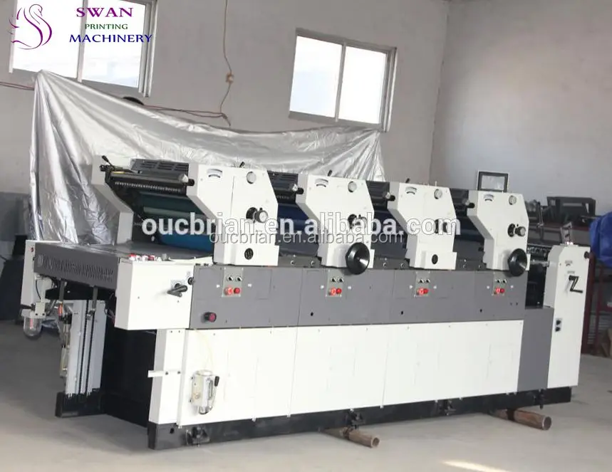 bank cheque manual offset printing machine hamada style