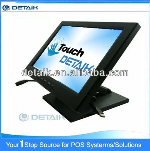 Dtk-1208r резистивный сенсорный 12 сенсорный монитор жк-экран