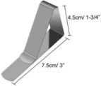 
Stainless Steel Tablecloth Table Cover Cloth Clips 