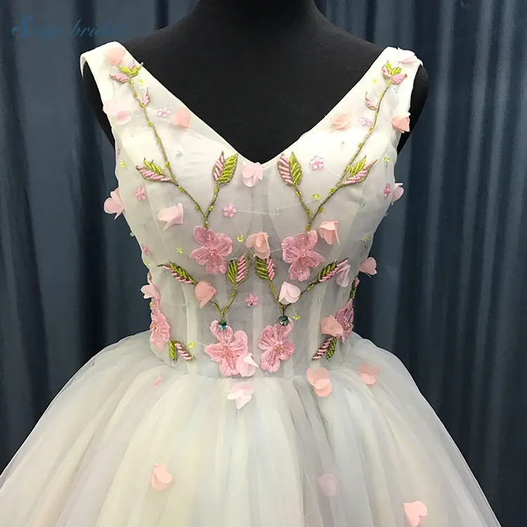 Короткая юбка с v-образным вырезом размера плюс выше с открытой спиной до колена платье подружки невесты