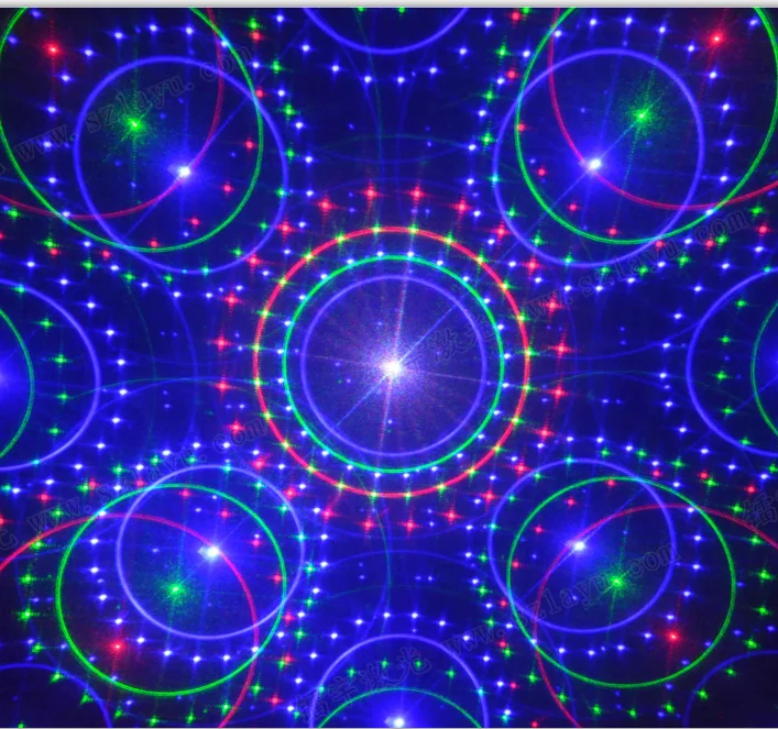 Hot sale ktv disco dj lazer stage mini grating dmx512 firefly RGB laser projector light show system