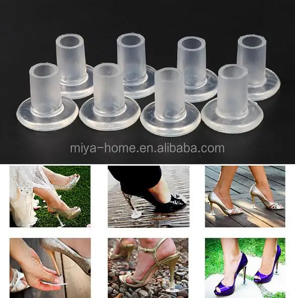 High Heel Protectors Latin Stiletto Dancing Covers / Heel Stoppers Anti Slip Silicone High Heel For Wedding Favor