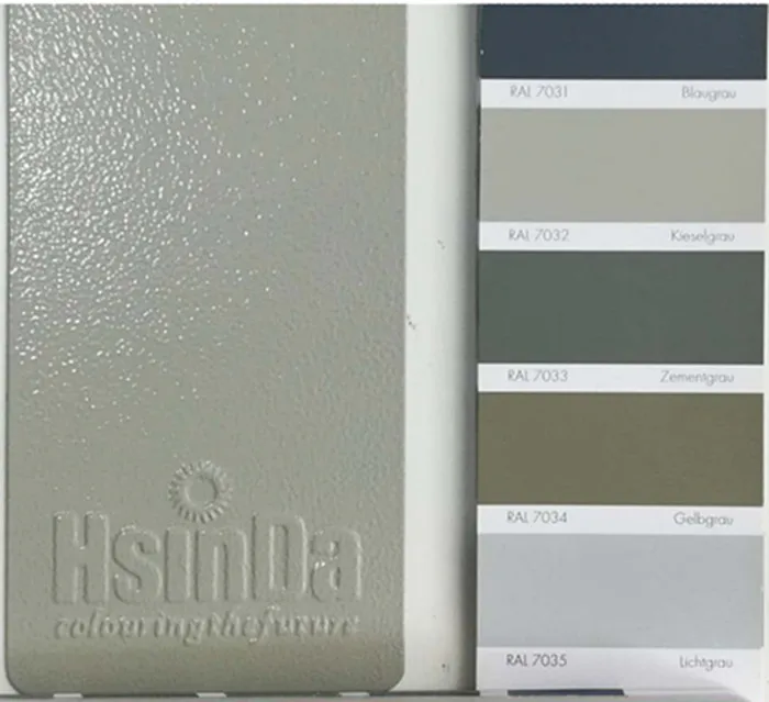 
Electrostatic Spray Ral 7032 Grey Texture Powder Coating Paints for Outdoor Equipment Enclosure 