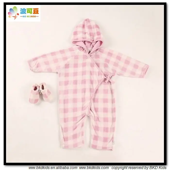 Bkd 100% cotton winter pajama romper