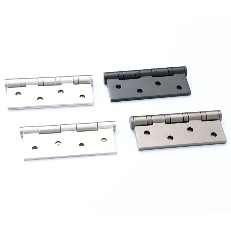 201 304 Stainless Steel Butt Ball Bearing Gate Door Hinge Hinges With 4BB