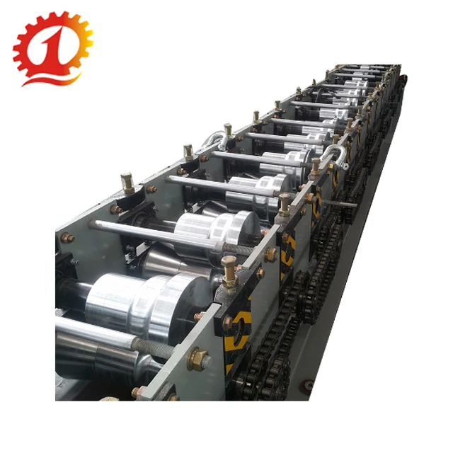 Aluminum water gutter forming machine