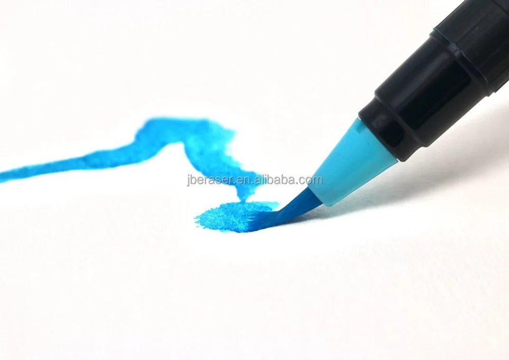 
24+1 colors Watercolor Brush Pen set with 1 Water Brush Pen, Soft Flexible Tip brush marker for painting,calligraphy brush pen 