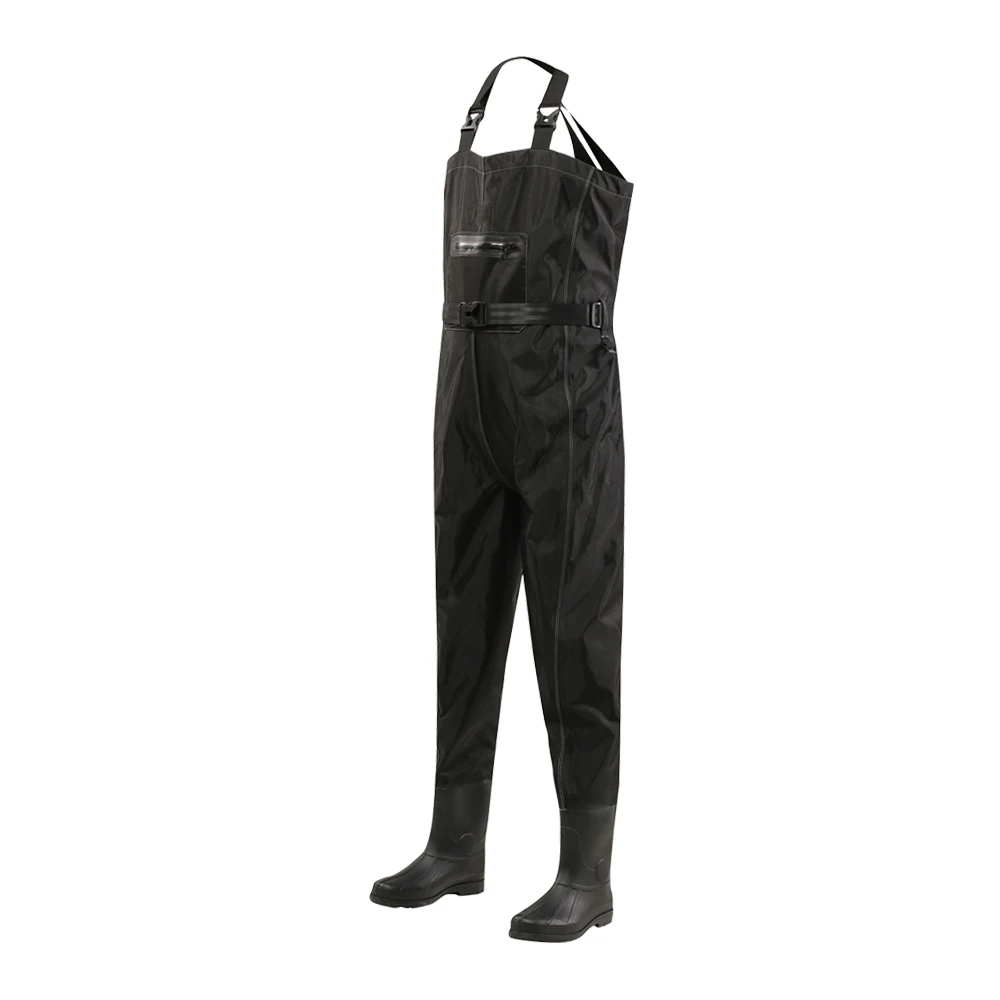Cheap black fishing waders breathable fly fishing pants