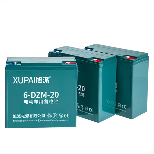 Hot sale XUPAI 12v 20ah 2HR 6-dzm-20 battery