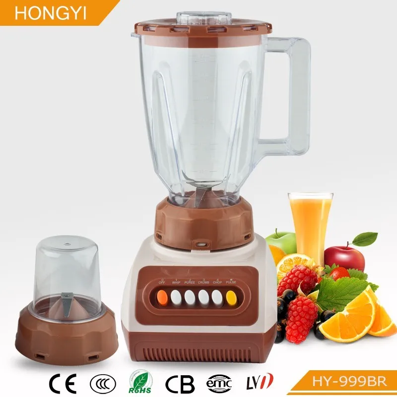 factory price model 999 food Blender/electric blender,commercial blender 2in1 4speeds Kitchen Appliance
