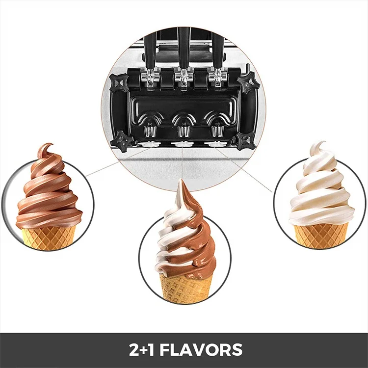 Hot Sale Soft Serve Ice Cream Machine Commercial Ice Cream Soft Machine