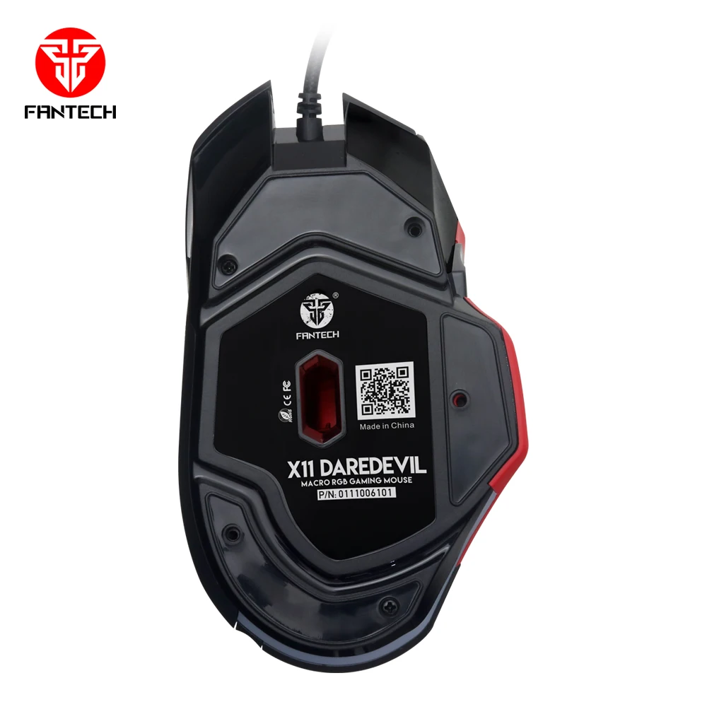 
Fantech Present New Model X11 DAREDEVIL Gaming Mouse With 3325 Avago Sensor Programmable 8 Button Adjustable 8000 DPI Optimized 