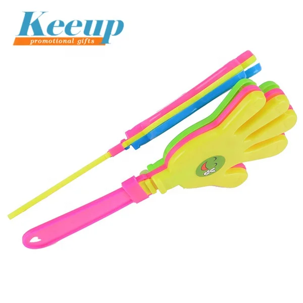 PP Plastic cheering finger  Type and Hand Clap toy PP hand clapper