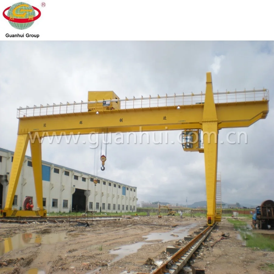 
heavy duty a-frame gantry crane with hoist trolley 