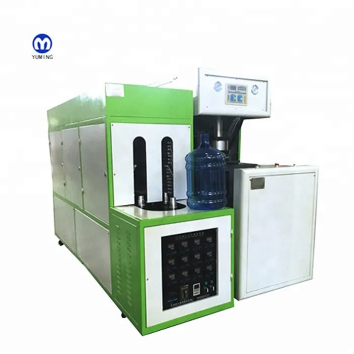 Semi-auto 15 19 20 Liter 5 gallon PET water bottle blow molding machine