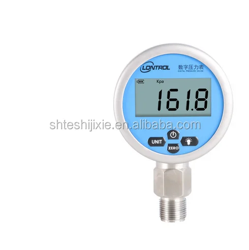 Stainless steel seismic pressure gauge