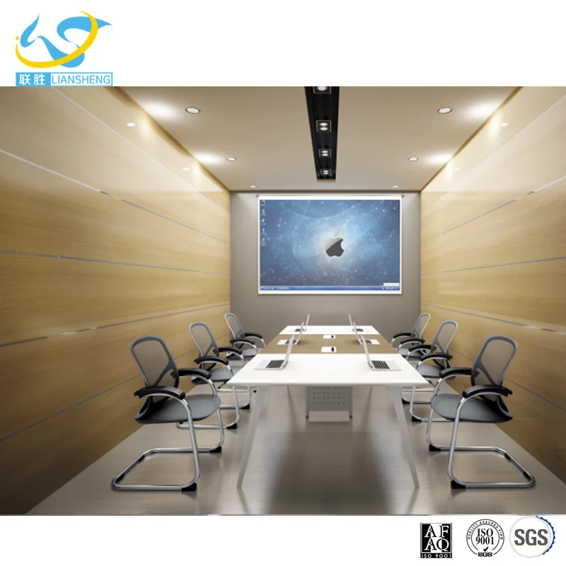 Luxury desk conference table combination boardroom table and chairs in foshan