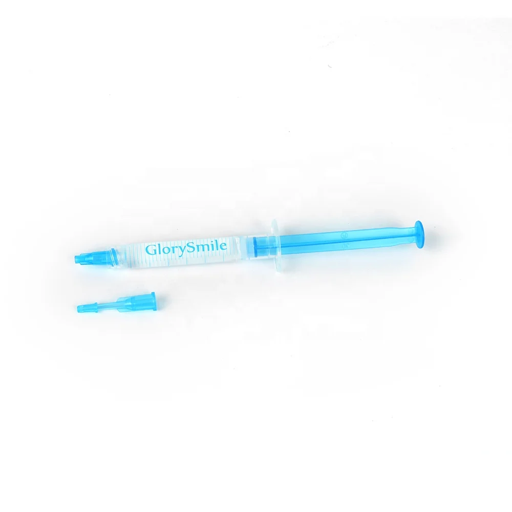 Hot Selling Privae Label Professional Dental Sodium Perborate 3*3ml Teeth Whitening Syringe Gel Refill Kit