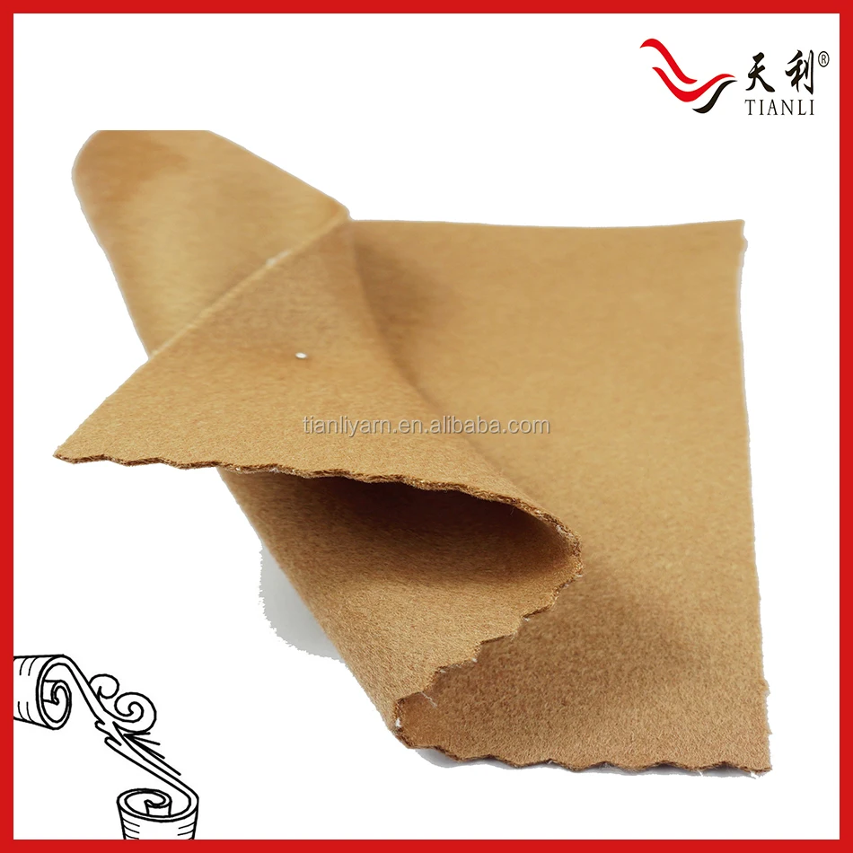 
Double faced wool fabric 