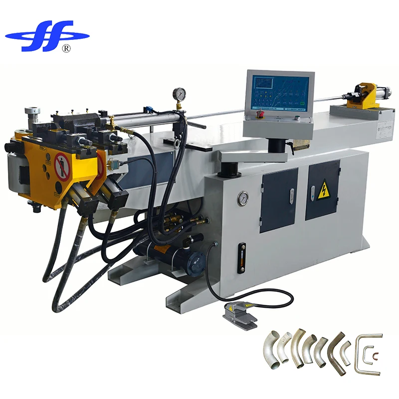 
2 Inch Bar Steel Pipe Bending Machine Price And Exhaust Pipe Bender / Steel Rod Tubing Bender 