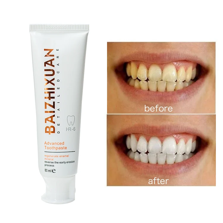 Chinese suppliers Fluoride Free Private Label  toothpaste Formula Favor Whitening Teeth ToothPaste