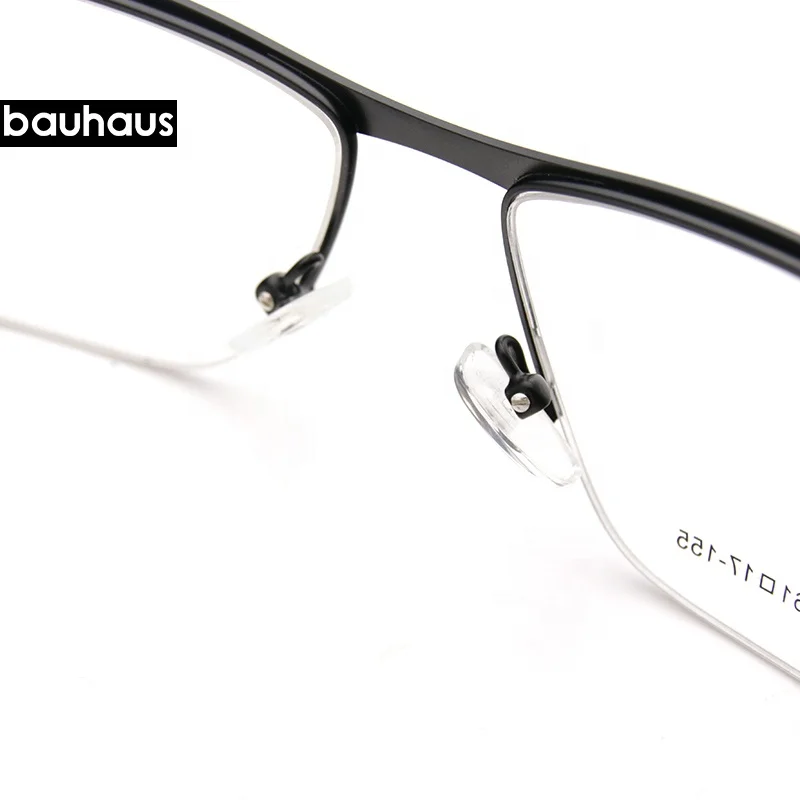 KE-1938 Low Cost Eyewear 61-17-155 Half Rim Optical Frame