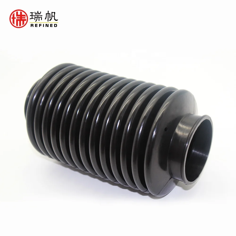 China custom expansion flexible joint large diameter rubber bellows