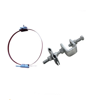
Electric pole clamp Down Lead Clamp for Pole and Tower 