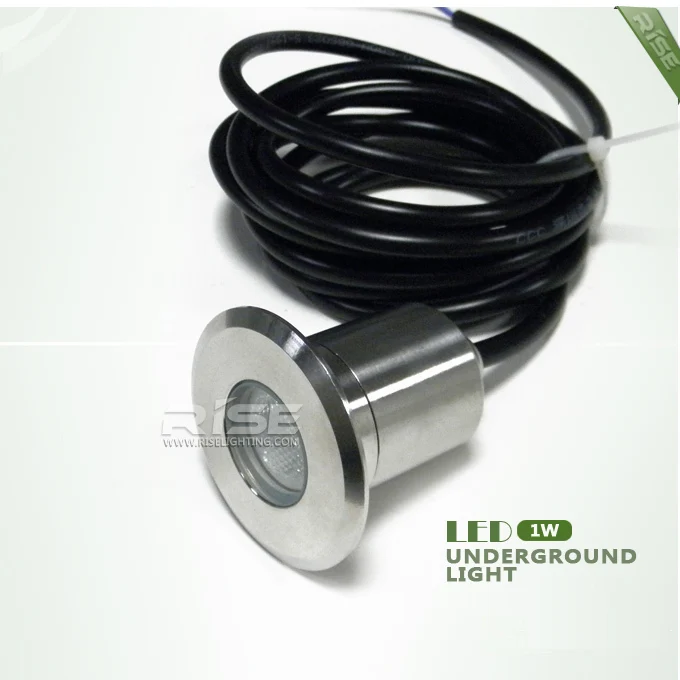 Waterproof LED underground outdoor ligting 1W