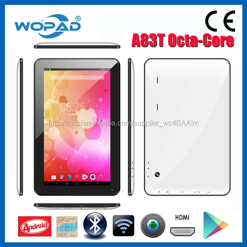 2015 Newsest 10 дюймов андроид леденец 5.1 16 / 32 ГБ ROM 1024 * 600 Allwinner A83T Octa ядро планшет пк