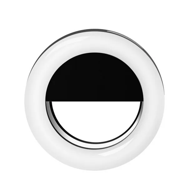 Custom RK14 Selfie Light Round Clip On Phone Camera Selfie Ring Flash Light For Mobile Phone
