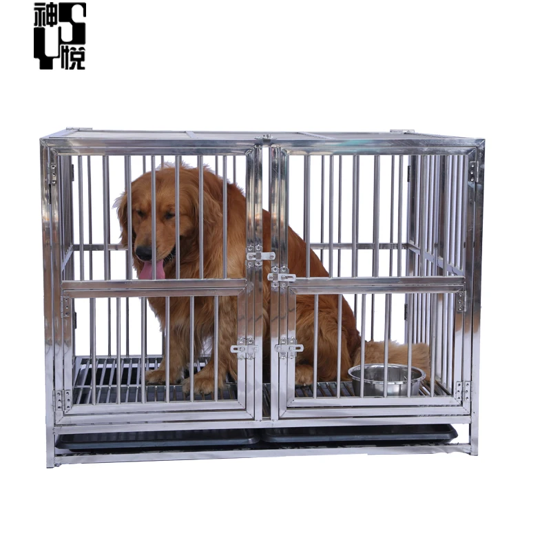 Good Quality Modular Stainless Steel Customized Size Dog Cage 3 Layers Dog Kennel