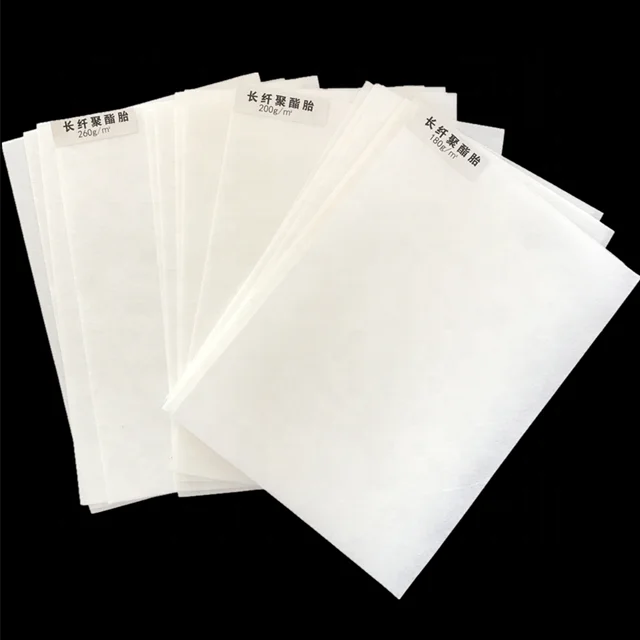 
Long fiber polyester pad for modified asphalt waterproof film 