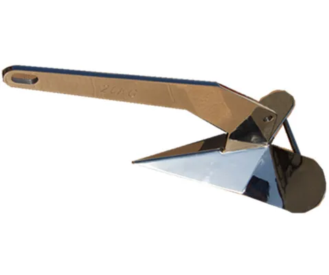 mirror polish stainless steel delta anchor, delta style anchor