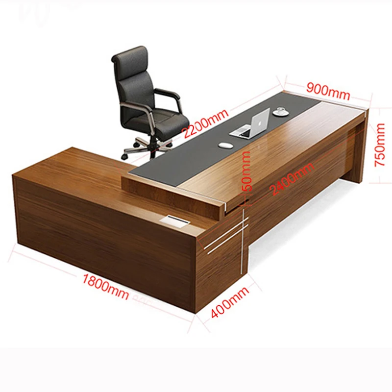 
Last design luxury MDF cheap office desks 