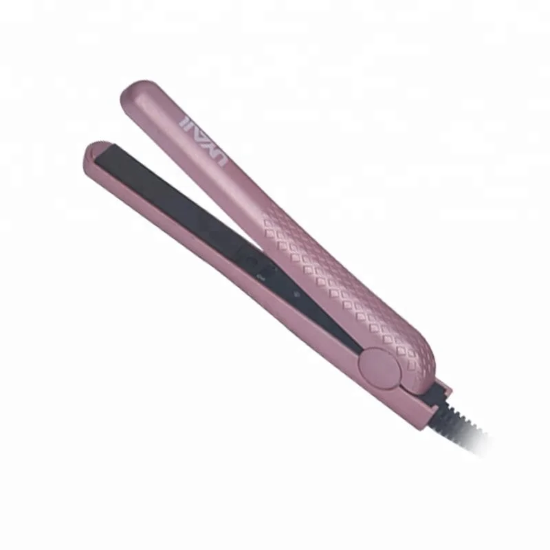 
Portable Convenience Mini Car Charger Hair Straightener Flat Iron Colorful Iron 