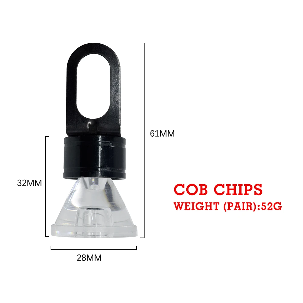 F2WORLD Led CAR COB  Auto lighting LED DRL 18/23mm Eagle Eye Lights 12V cob daytime running For All Cars