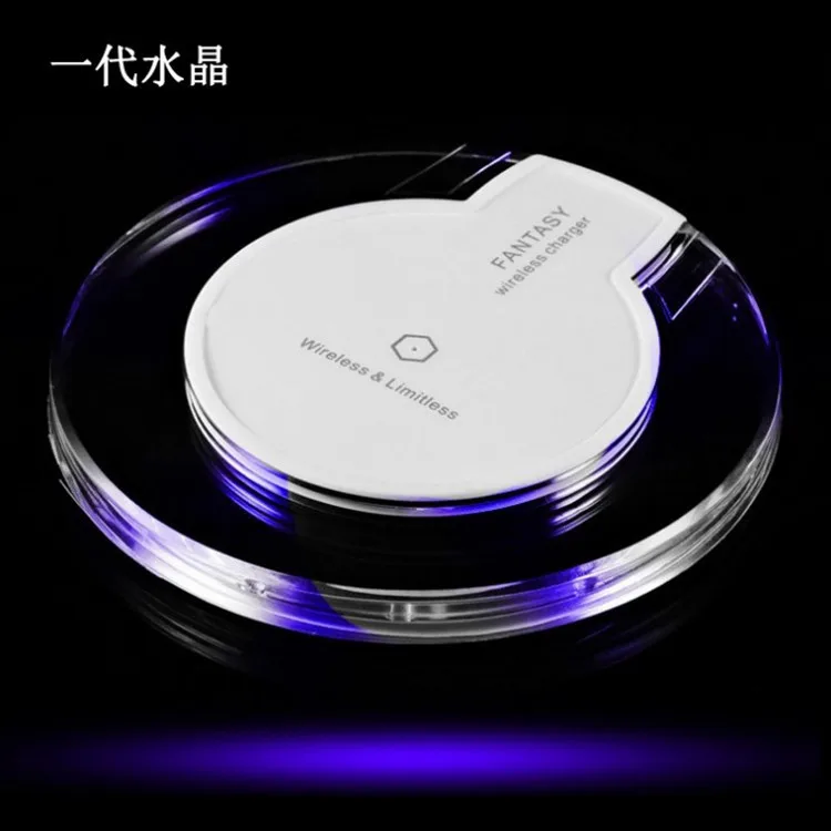 
The Wholesale Round Ultra-thin Wireless Charger With Micro input 5V 1A For you 